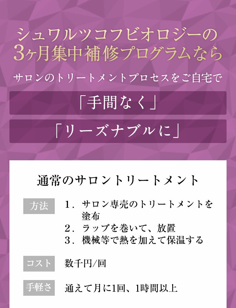 シュワルツコフビオロジーの3ヶ月集中プログラムなら